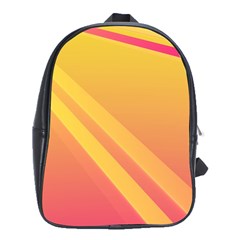 Abstract Art Background Beautiful School Bag (xl) by Simbadda