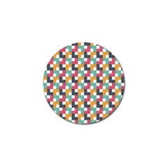 Background Abstract Geometric Golf Ball Marker by Simbadda