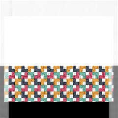 Background Abstract Geometric Rectangular Jigsaw Puzzl by Simbadda