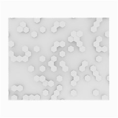 White Abstract Wall Paper Design Frame Small Glasses Cloth by Simbadda