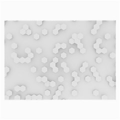 White Abstract Wall Paper Design Frame Large Glasses Cloth by Simbadda