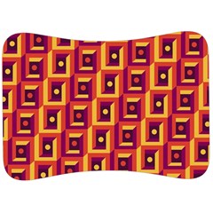 Abstract Background Velour Seat Head Rest Cushion