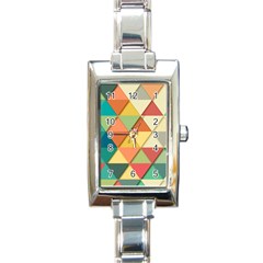 Background Geometric Triangle Rectangle Italian Charm Watch by Simbadda