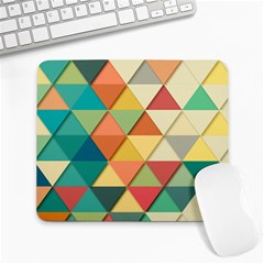 Background Geometric Triangle Large Mousepads by Simbadda