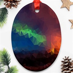 Abstract Texture Background Ornament (oval) by Simbadda