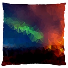 Abstract Texture Background Large Cushion Case (two Sides) by Simbadda