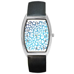 Network Social Neurons Brain Cells Barrel Style Metal Watch by Simbadda