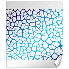 Network Social Neurons Brain Cells Canvas 20  X 24  by Simbadda