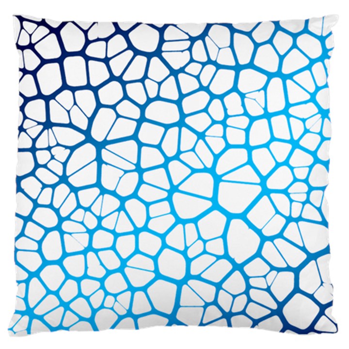 Network Social Neurons Brain Cells Large Cushion Case (One Side)