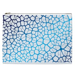 Network Social Neurons Brain Cells Cosmetic Bag (xxl) by Simbadda