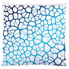 Network Social Neurons Brain Cells Standard Flano Cushion Case (one Side) by Simbadda