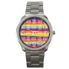 Background Abstract Sport Metal Watch