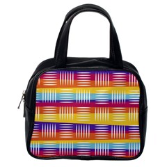 Background Abstract Classic Handbag (One Side)