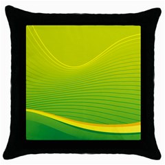 Background Color Fresh Beautiful Throw Pillow Case (black) by Simbadda