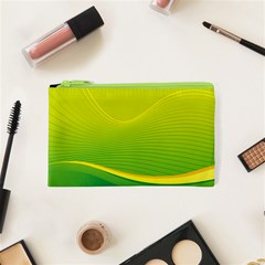 Background Color Fresh Beautiful Cosmetic Bag (xs) by Simbadda