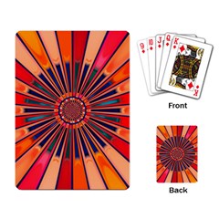 Color Background Structure Lines Playing Cards Single Design by Simbadda