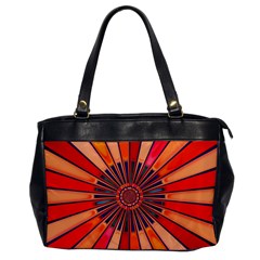 Color Background Structure Lines Oversize Office Handbag by Simbadda