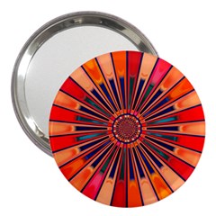 Color Background Structure Lines 3  Handbag Mirrors by Simbadda