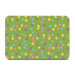 Balloon Grass Party Green Purple Plate Mats by Simbadda