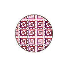 Background Abstract Square Hat Clip Ball Marker by Simbadda