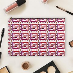 Background Abstract Square Cosmetic Bag (large) by Simbadda