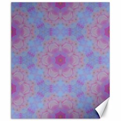 Pattern Pink Hexagon Flower Design Canvas 20  x 24 