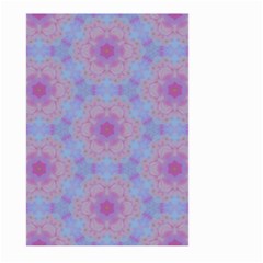 Pattern Pink Hexagon Flower Design Large Garden Flag (Two Sides)