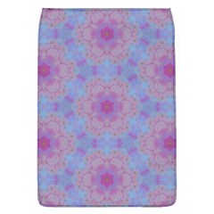 Pattern Pink Hexagon Flower Design Removable Flap Cover (L)