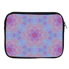 Pattern Pink Hexagon Flower Design Apple iPad 2/3/4 Zipper Cases