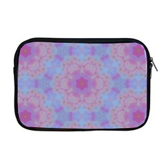 Pattern Pink Hexagon Flower Design Apple MacBook Pro 17  Zipper Case