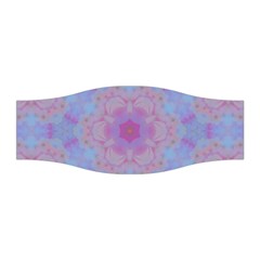 Pattern Pink Hexagon Flower Design Stretchable Headband