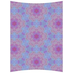 Pattern Pink Hexagon Flower Design Back Support Cushion