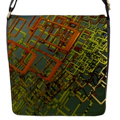 Art 3d Windows Modeling Dimension Flap Closure Messenger Bag (s) by Simbadda