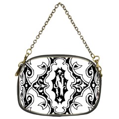 Holbein Floriated Antique Scroll Chain Purse (two Sides) by Simbadda