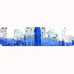 Skyline Skyscraper Abstract Points Large Bar Mats by Simbadda