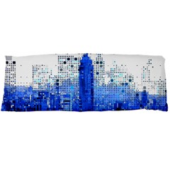 Skyline Skyscraper Abstract Points Body Pillow Case Dakimakura (two Sides) by Simbadda