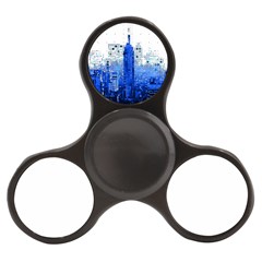 Skyline Skyscraper Abstract Points Finger Spinner by Simbadda