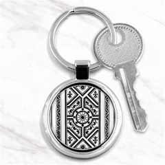 Monastic Antique Scroll Fruit Key Chains (round)  by Simbadda