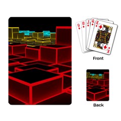 3d Abstract Model Texture Playing Cards Single Design by Simbadda