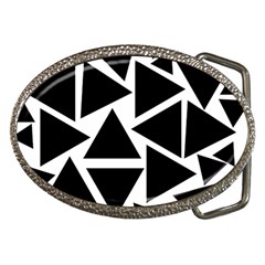 Black Triangle Belt Buckles by Simbadda