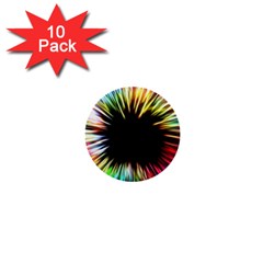 Color Background Structure Lines 1  Mini Buttons (10 Pack)  by Simbadda