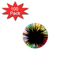 Color Background Structure Lines 1  Mini Magnets (100 Pack)  by Simbadda