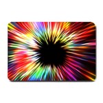 Color Background Structure Lines Small Doormat  24 x16  Door Mat