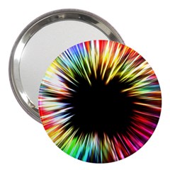 Color Background Structure Lines 3  Handbag Mirrors by Simbadda