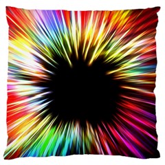 Color Background Structure Lines Standard Flano Cushion Case (two Sides) by Simbadda