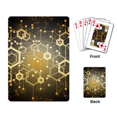 Block Chain Data Records System Playing Cards Single Design by Simbadda