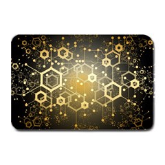 Block Chain Data Records System Plate Mats by Simbadda