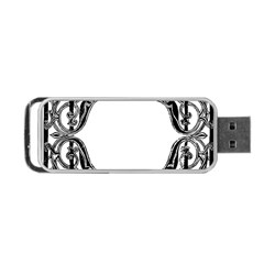 Holbein Antique Scroll Fruit Portable Usb Flash (one Side) by Simbadda