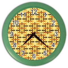 Background Abstract Background Color Wall Clock by Simbadda