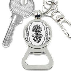 Floriated Antique Scroll Fruit Bottle Opener Key Chains by Simbadda